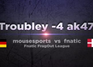 mouz Troubley vs fnatic @ Fnatic FragOut League
