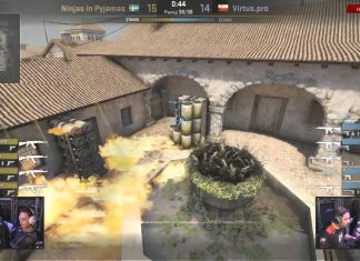 NiP vs Virtus pro StarSeries S9 Lan Finals Game 1 part 2