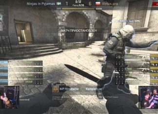 NiP vs Virtus pro StarSeries S9 Lan Finals Game 1 part 1