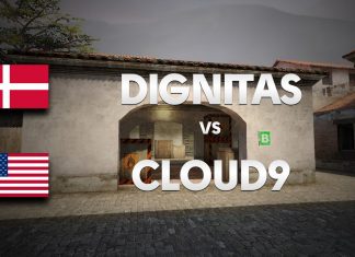 Dignitas vs Cloud9 on de_mirage @ ESL ONE COLOGNE by ceh9