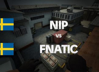 NIP vs fnatic on de_cache (2nd map) @ ESL ONE COLOGNE
