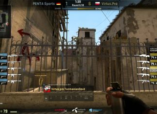 Virtus.Pro vs Penta de_mirage 1/4 финала DreamHack Winter 2014