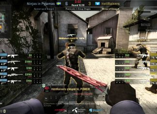 NIP vs HELLRAISERS @de_inferno 2014 1/4 финала DreamHack Winter 2014