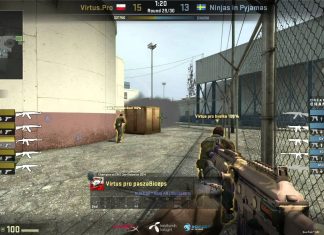 Virtus.Pro vs NIP de_nuke 1/2 финала DreamHack Winter 2014