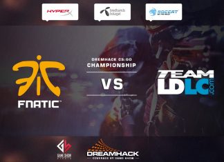 Fnatic vs Team LDLC de_dust 2 1/4 финала DreamHack Winter 2014
