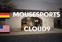Mousesports vs Cloud9 on de_mirage (2nd map) @ ESEA by ceh9
