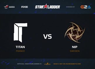 StarSeries S12 LAN, TITAN vs NiP map 1 cache