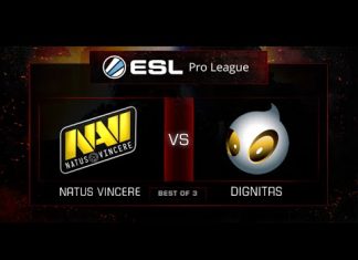 Natus Vincere vs. Dignitas Map 1 @ ESL Pro Series Winter Group Stage