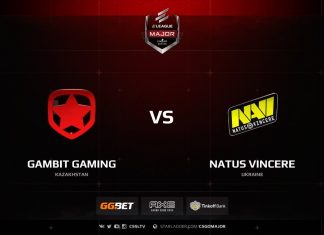 Gambit vs Natus Vincere, nuke, ELEAGUE Major Boston 2018 Первый день турнира