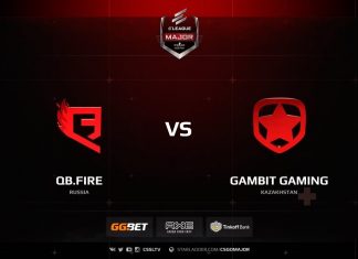 QB.Fire vs Gambit, inferno, ELEAGUE Major Boston 2018 Второй день турнира