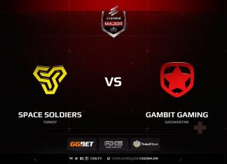 Space Soldiers vs Gambit, train, ELEAGUE Major Boston 2018 Третий день турнира