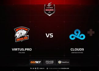 Virtus.pro vs Cloud9, mirage, ELEAGUE Major Boston 2018 Третий день турнира