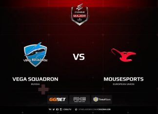 Vega Squadron vs Mousesports, mirage, ELEAGUE Major Boston 2018 Третий день турнира