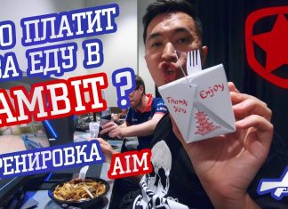 Влог: Тренировка AIM от AdreN! Кто в GAMBIT платит за еду?