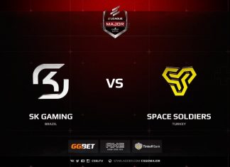 SK vs Space Soldiers, mirage, ELEAGUE Major Boston 2018 Первый день турнира