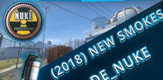 Раскидки смока на новом de_nuke от 02.11.2018