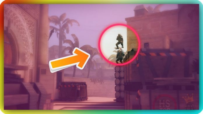 Трюки, подсадки и раскидки на de_MIRAGE 06.06.2018