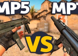 MP5 против MP7, сравнение оружия в CS GO