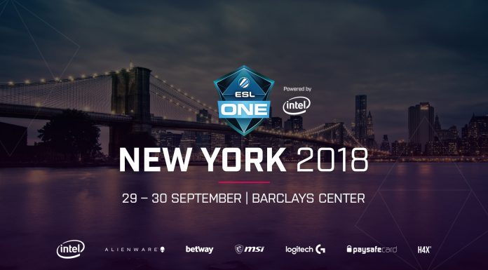 2. Трансляция ESL One New York 2018