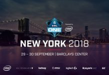 1. Трансляция ESL One New York 2018