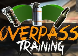 Карта для тренировки раскидок на de_Overpass Карта для тренировки раскидок на de_Overpass